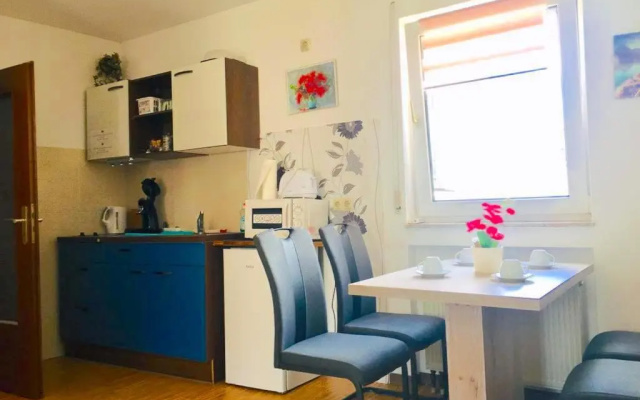 Ferienwohnung in Binger Stadtmitte mit Balkon