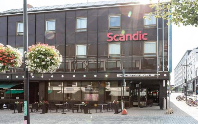 Отель Scandic Lappeenranta City Лаппеэнранта вид на фасад