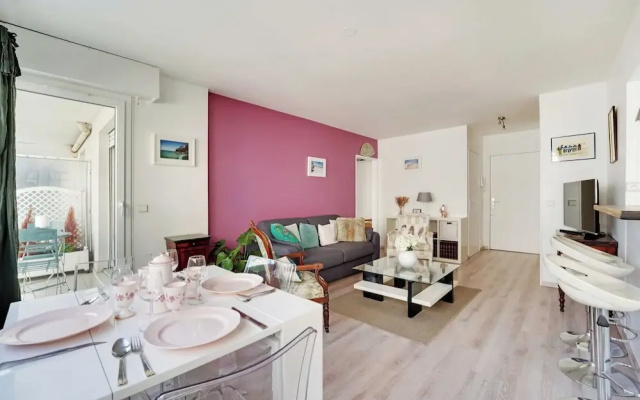 Charming Apartment -1br-2p- Boulogne-billancourt