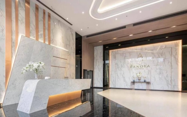 Luxury Sea View 1BR Rooftop Infinity Pool & Gym