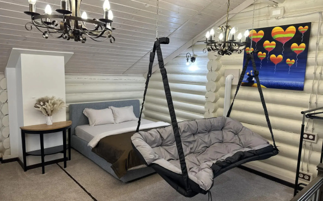 Дом с баней и теплым бассейном ECOLIFE&STYLE (ЭКОЛАЙФ И СТАЙЛ)