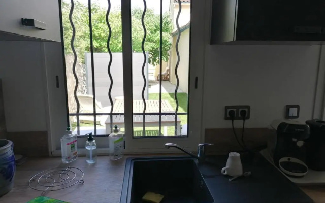 Chambre avec tout le confort d'un appartement