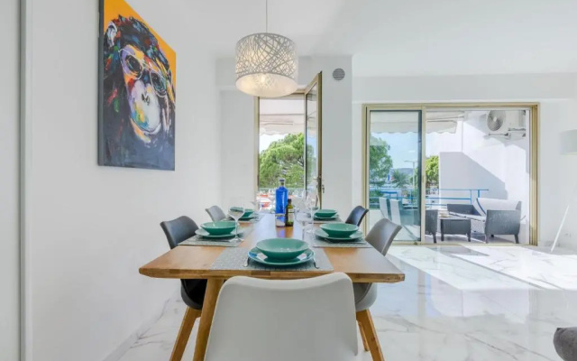 KIKILOUE 90m2 sur la Croisette avec terrasse & vue de rêve