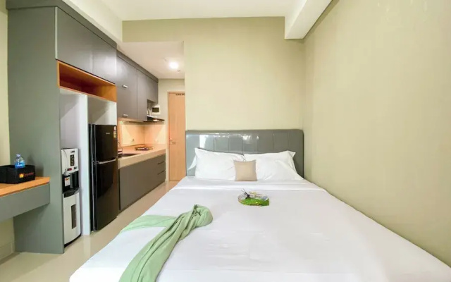 Warm And Cozy Living Studio Apartment At B Residence