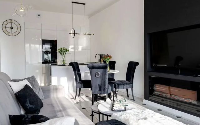 Apartment Overlooking the River, Sauna, Dziwnow