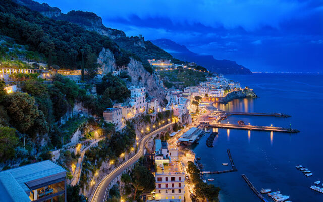 Отель NH Collection Grand Hotel Convento di Amalfi Италия, Амальфи - отзывы, цены и фото номеров - забронировать отель NH Collection Grand Hotel Convento di Amalfi онлайн вид на фасад