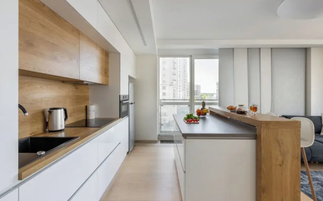 Spacious flat with a magnificent view