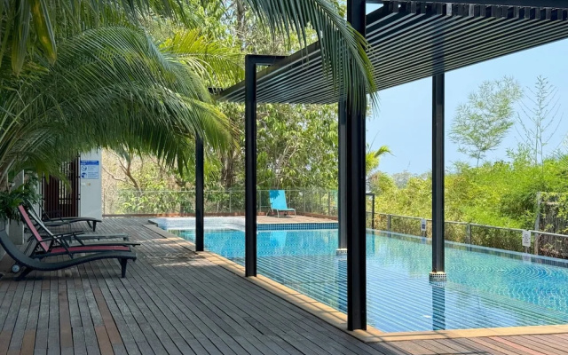 Studio with washer and WiFi in Rawai