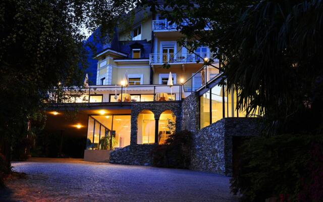 Отель Villa Tivoli Меран вид на фасад