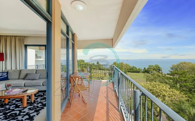 Coastal Elegance Sunset Pool Balcony Dining