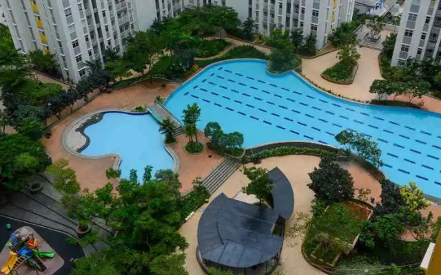 Stylish and Best Apartment Studio Unit Springlake Summarecon By Travelio