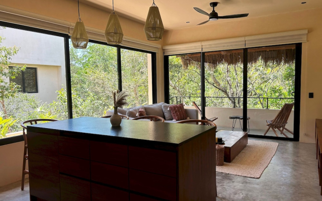 Pool Rooftop Gym Tulum 2BR Penthouse A5