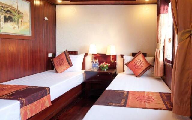 Отель Aclass Cruise Halong Вьетнам, Халонг - отзывы, цены и фото номеров - забронировать отель Aclass Cruise Halong онлайн комната для гостей