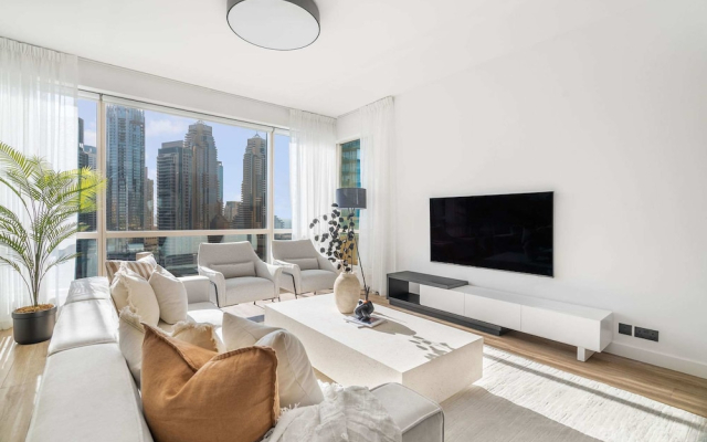 Silkhaus Luxurious 3BR Maid Dubai Marina