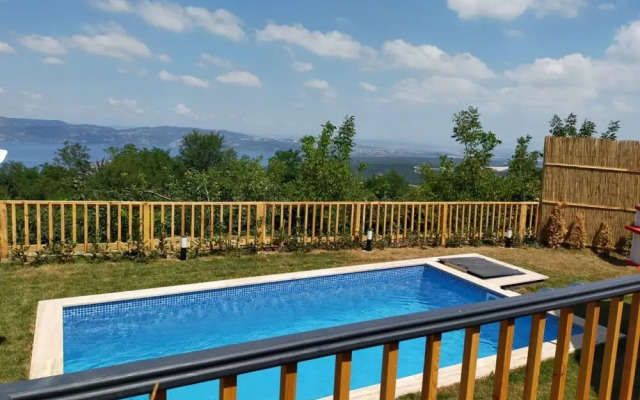Bungalow with Private Pool and Backyard in Sapanca