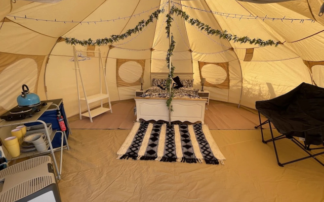 Impeccable 1-bed Bell Tent Near Holyhead
