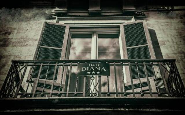 Отель B&B Diana вид на фасад