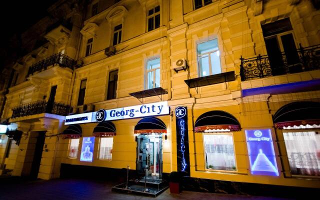 Гостиница Georg-City Hotel Украина, Одесса - отзывы, цены и фото номеров - забронировать гостиницу Georg-City Hotel онлайн вид на фасад