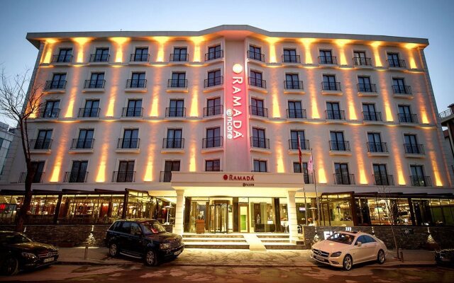 Отель Ramada Encore Istanbul Airport вид на фасад