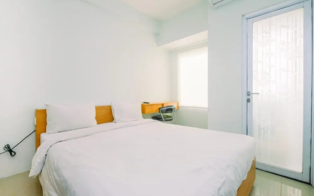 Modern Style Studio Tamansari Mahogany Apartment with City View
