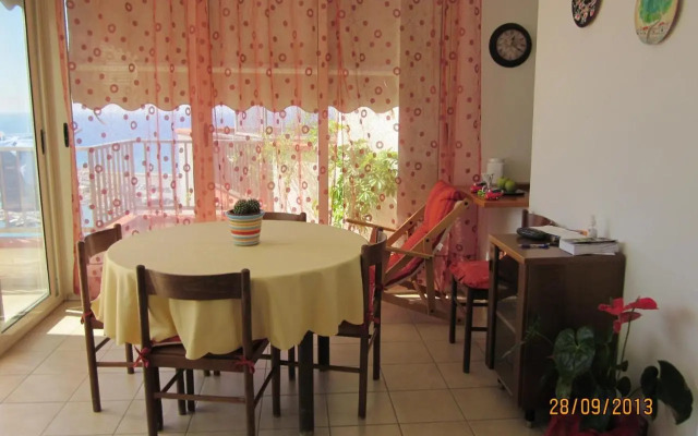 Attico con vista panoramica sul mare