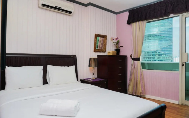 1BR with City View @ Semanggi Apartment By Travelio