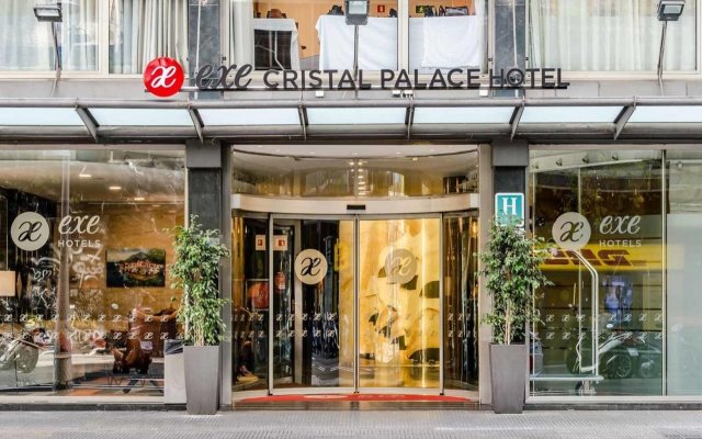 Отель Exe Cristal Palace Испания, Барселона - 12 отзывов об отеле, цены и фото номеров - забронировать отель Exe Cristal Palace онлайн вид на фасад