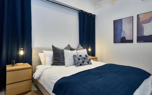 Getaway 1BR-WiFi-AC-View-Gym-BlueMall-YellowKey