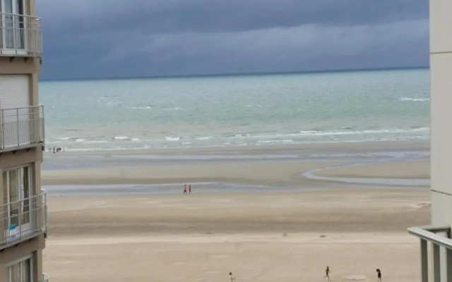 Apartment Near Belgian Coast With Sea View