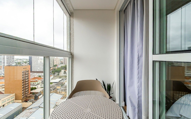 Studio em Predio Novo no Centro - Man1708