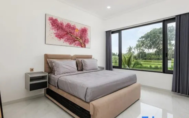 JoeWell Villa - Private Villa with Rice Field View