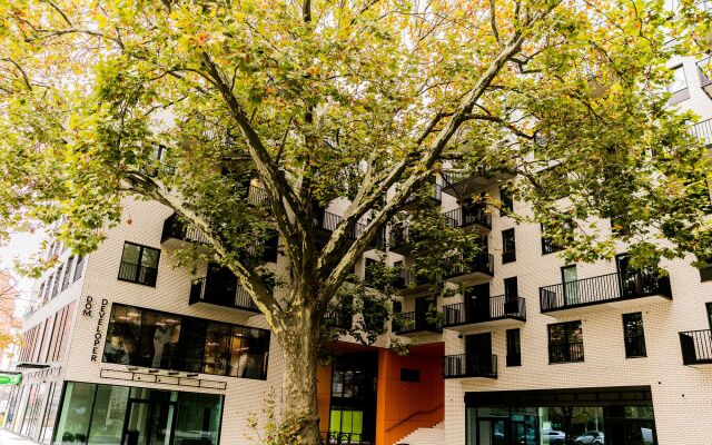 Отель Mojito Apartments - Botanica II Польша, Вроцлав - отзывы, цены и фото номеров - забронировать отель Mojito Apartments - Botanica II онлайн вид на фасад