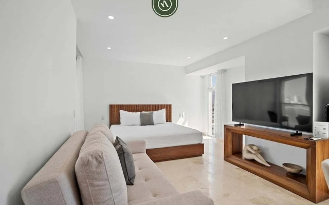 Amazing Studio With Oceanview - Pool - Beach - Gym