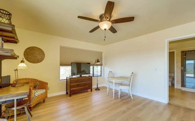 Pine Cabin w/ Wraparound Deck: 2 Mi to Trails!