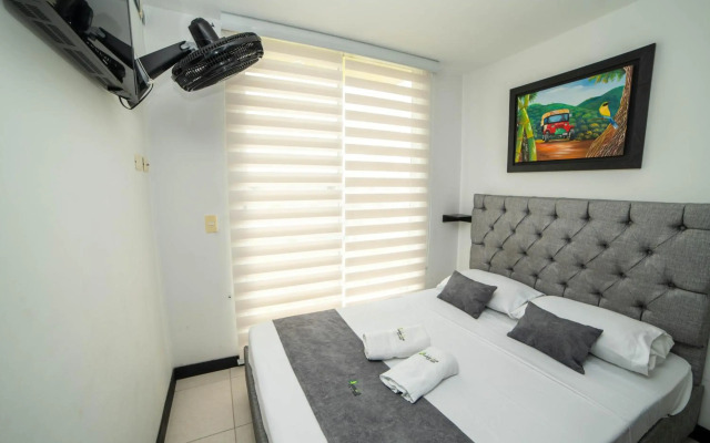 Apartahotel cerca del Parque del Café, 405A