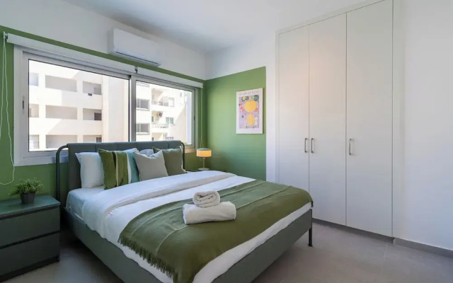Hazel 2-BR Apt. & Balcony in Larnaca