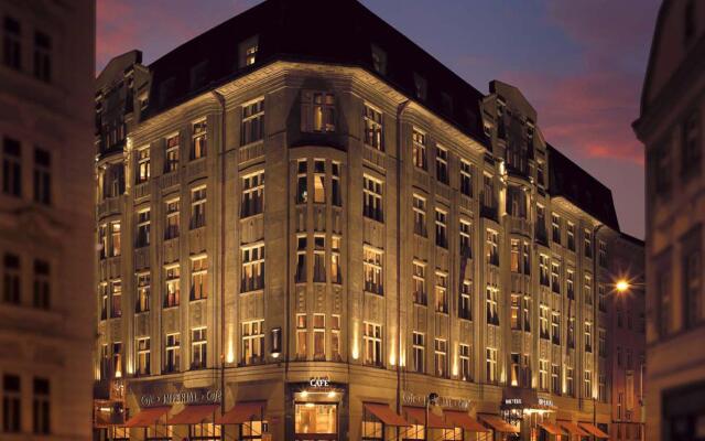 Отель Art Deco Imperial Hotel Чехия, Прага - 11 отзывов об отеле, цены и фото номеров - забронировать отель Art Deco Imperial Hotel онлайн вид на фасад