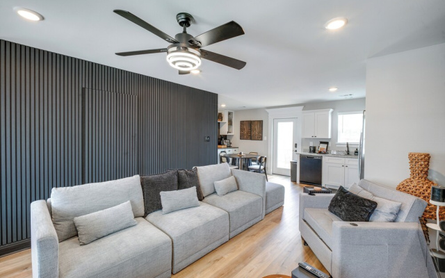 Steps to Boardwalk & Beach! Stylish Biloxi Home