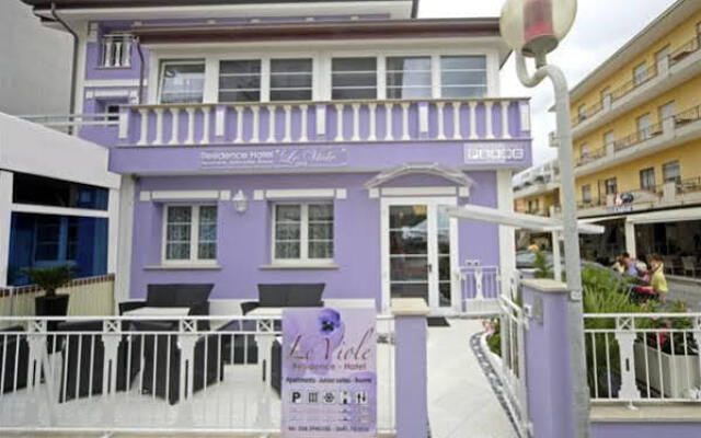 Residence Hotel Le Viole Римини вид на фасад
