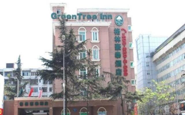 GreenTree Inn Chengdu Kuanzhai Alley RenMin Park Hotel вид на фасад