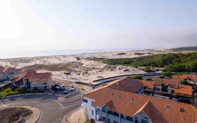Appartement au pied des dunes avec vue