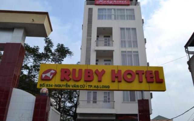 Ruby Ha Long Hotel вид на фасад