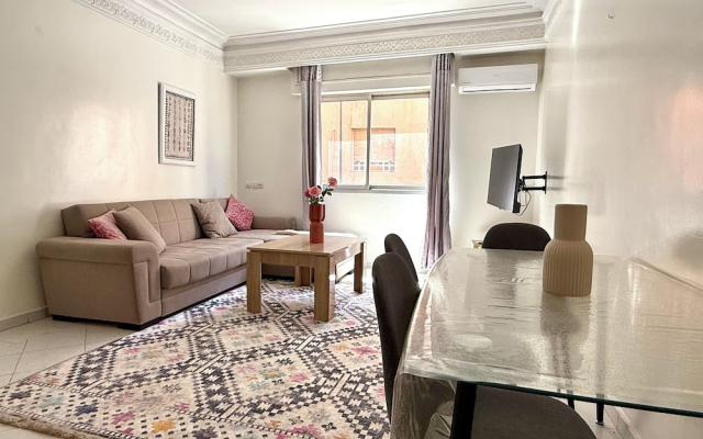 2-bedroom apartment for 6 in Gueliz