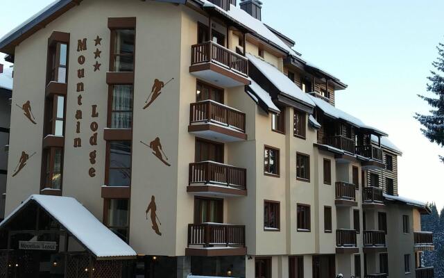 Отель Mountain Lodge Aparthotel Пампорово вид на фасад