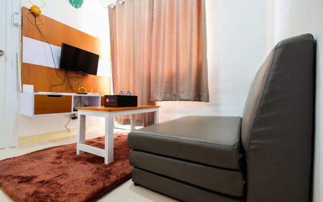 2BR Green Pramuka City Apartment Direct Access to Mall