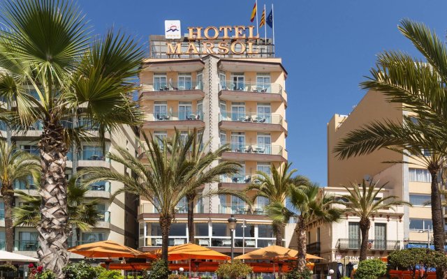 Отель Marsol Испания, Льорет-де-Мар - 1 отзыв об отеле, цены и фото номеров - забронировать отель Marsol онлайн вид на фасад
