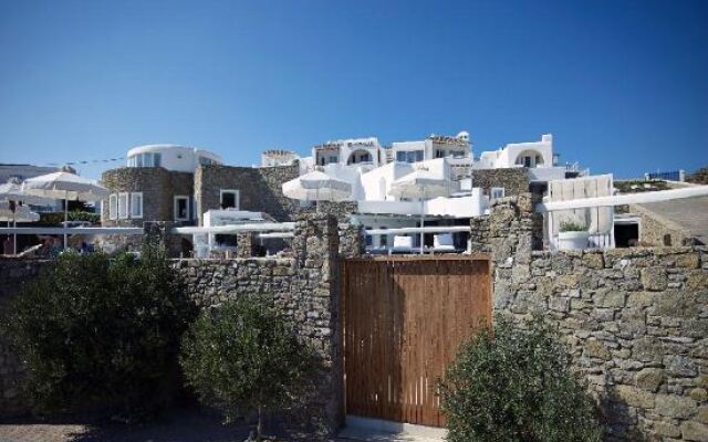 Отель Rocabella Mykonos Hotel Греция, Остров Миконос - отзывы, цены и фото номеров - забронировать отель Rocabella Mykonos Hotel онлайн вид на фасад