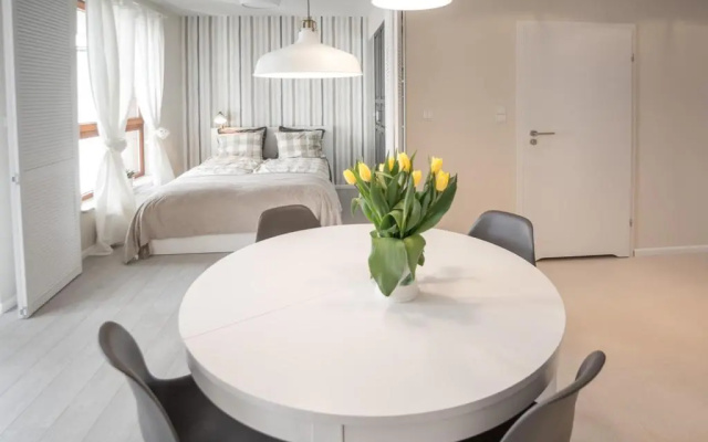 Apartament z widokiem na dworek