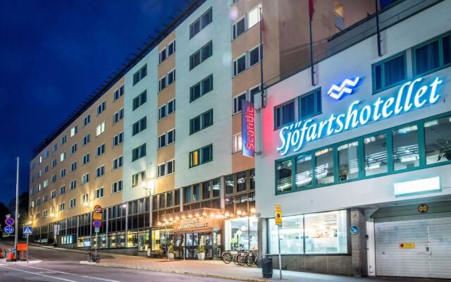 Отель Scandic Sjöfartshotellet Швеция, Стокгольм - 1 отзыв об отеле, цены и фото номеров - забронировать отель Scandic Sjöfartshotellet онлайн вид на фасад