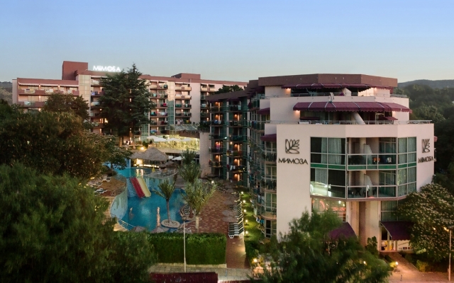 Mimosa Hotel % Spa вид на фасад